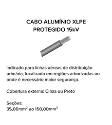 Cabo Alumínio Protegido